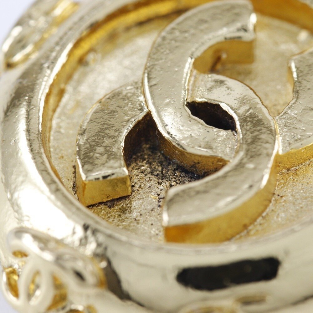CHANEL Authentic Gold Earrings - Picture 5 of 7